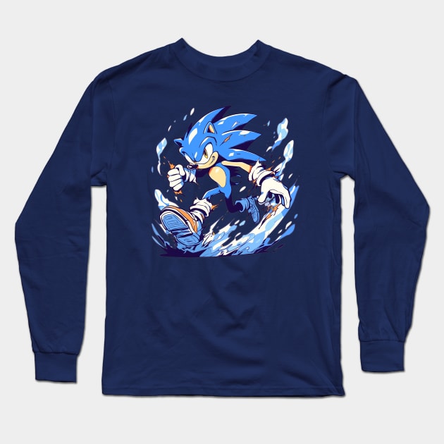 sonic Long Sleeve T-Shirt by dorapeterx